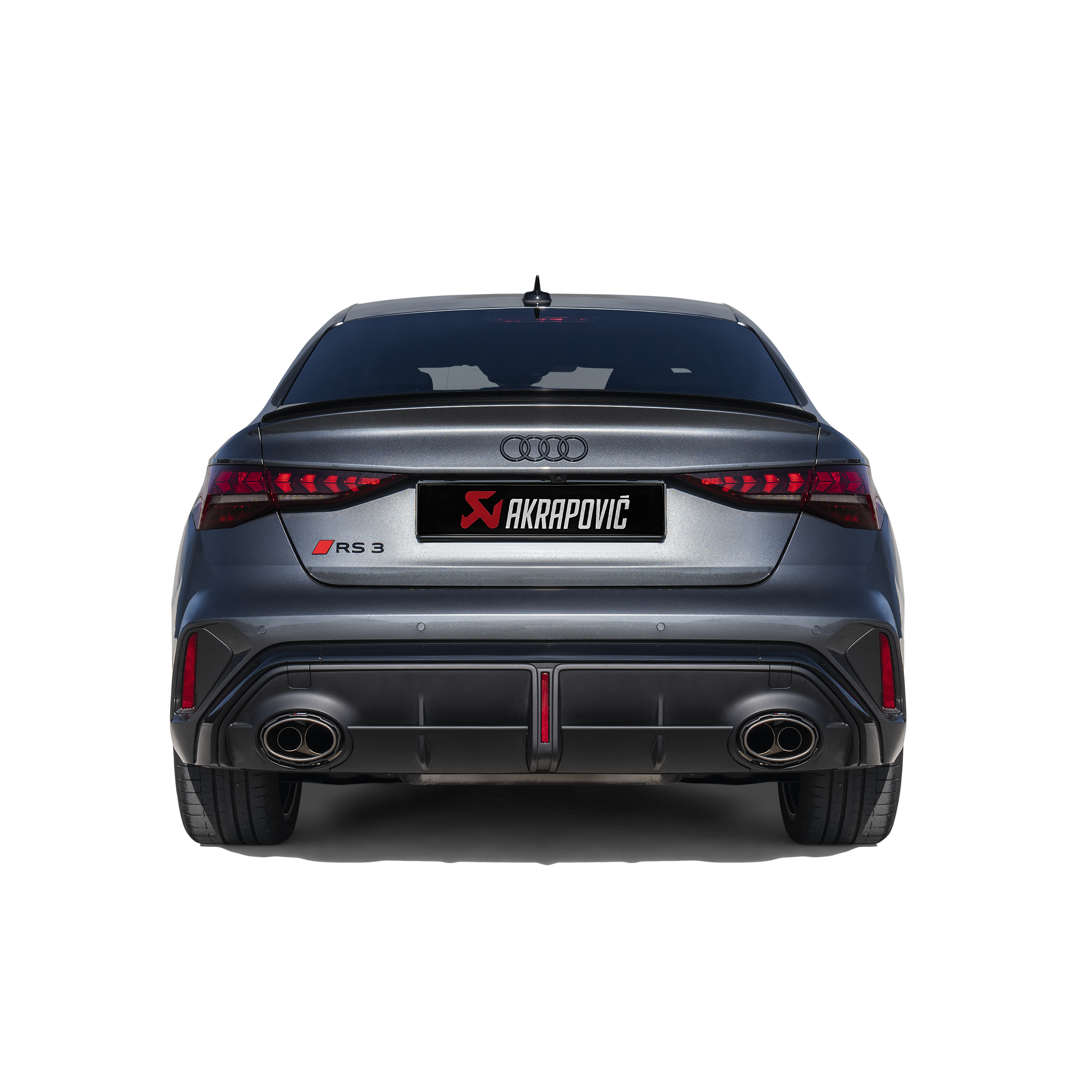 Akrapovič Evolution Line Catback Exhaust (Titanium) - 2025+ Audi RS3 Sedan (8Y) - T1 Motorsports