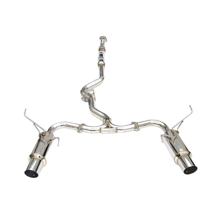 Invidia Dual N1 S.S.Tips Cat-back Exhaust - 08-14 Subaru WRX/STI Sedan