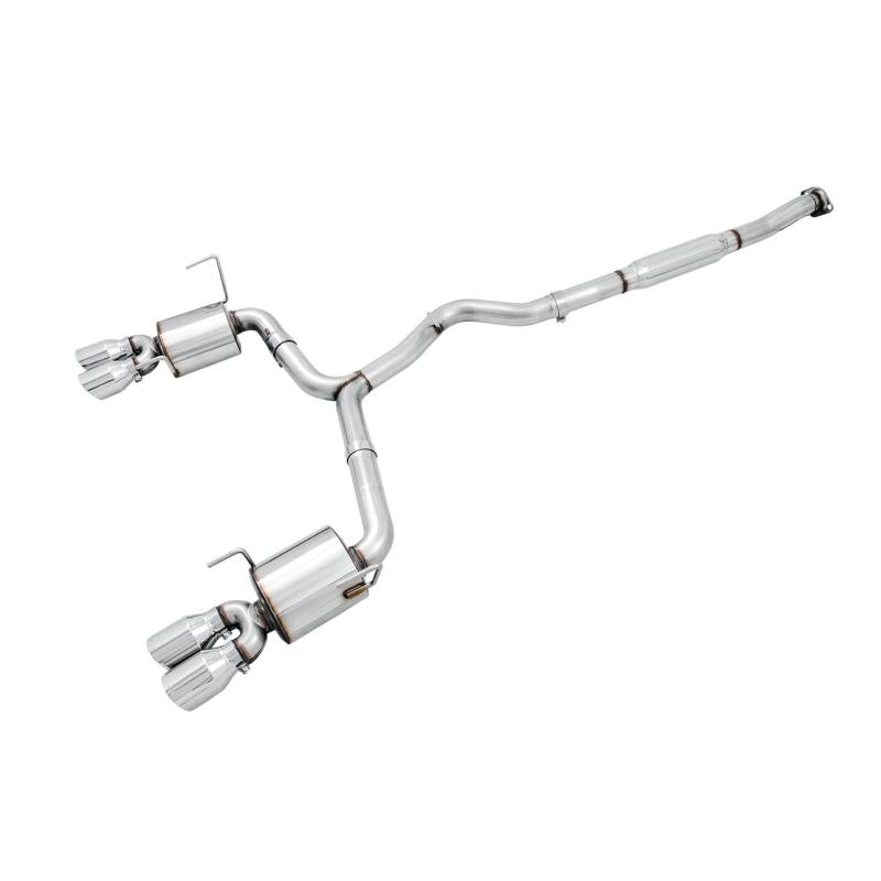 AWE Tuning Touring Edition Exhaust w/Chrome Silver Tips (102mm) - 2015+ Subaru WRX VA Sedan