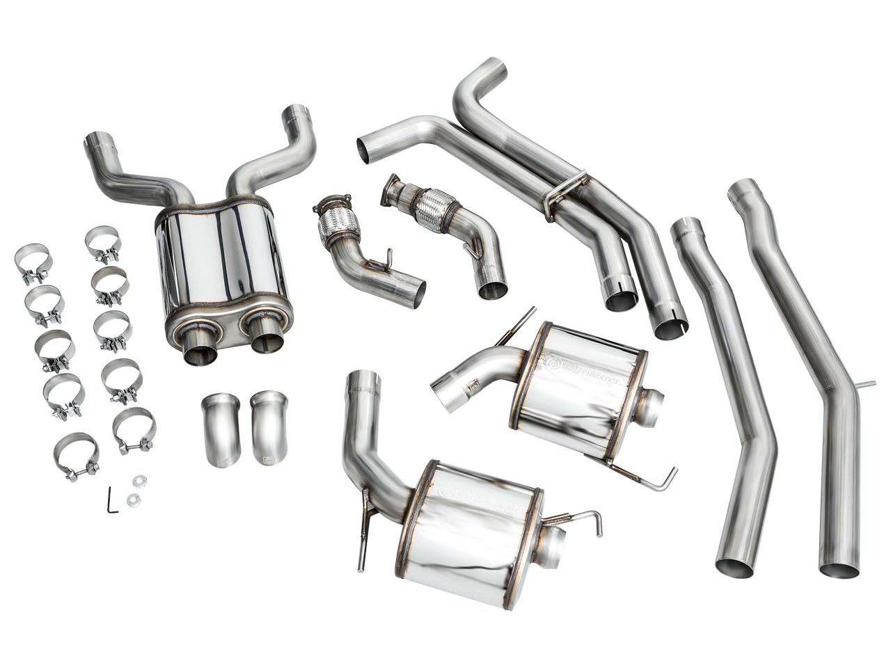 AWE Tuning Touring Edition Cat-back Exhaust - 2019-2023 Audi C8 A6/A7 3.0T