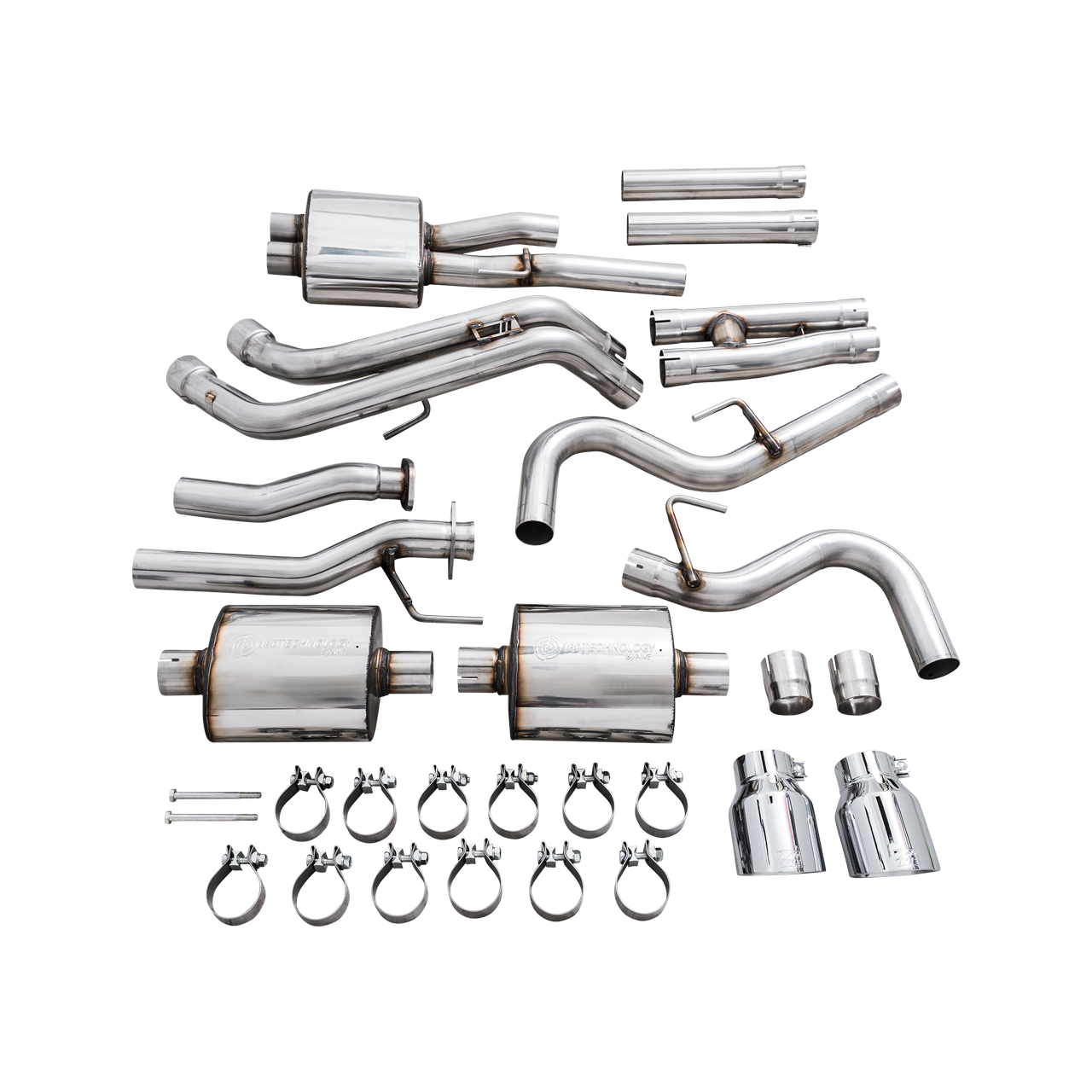 AWE Tuning 0FG Exhaust for 2016-2022 Toyota Tacoma - Bashguard Only
