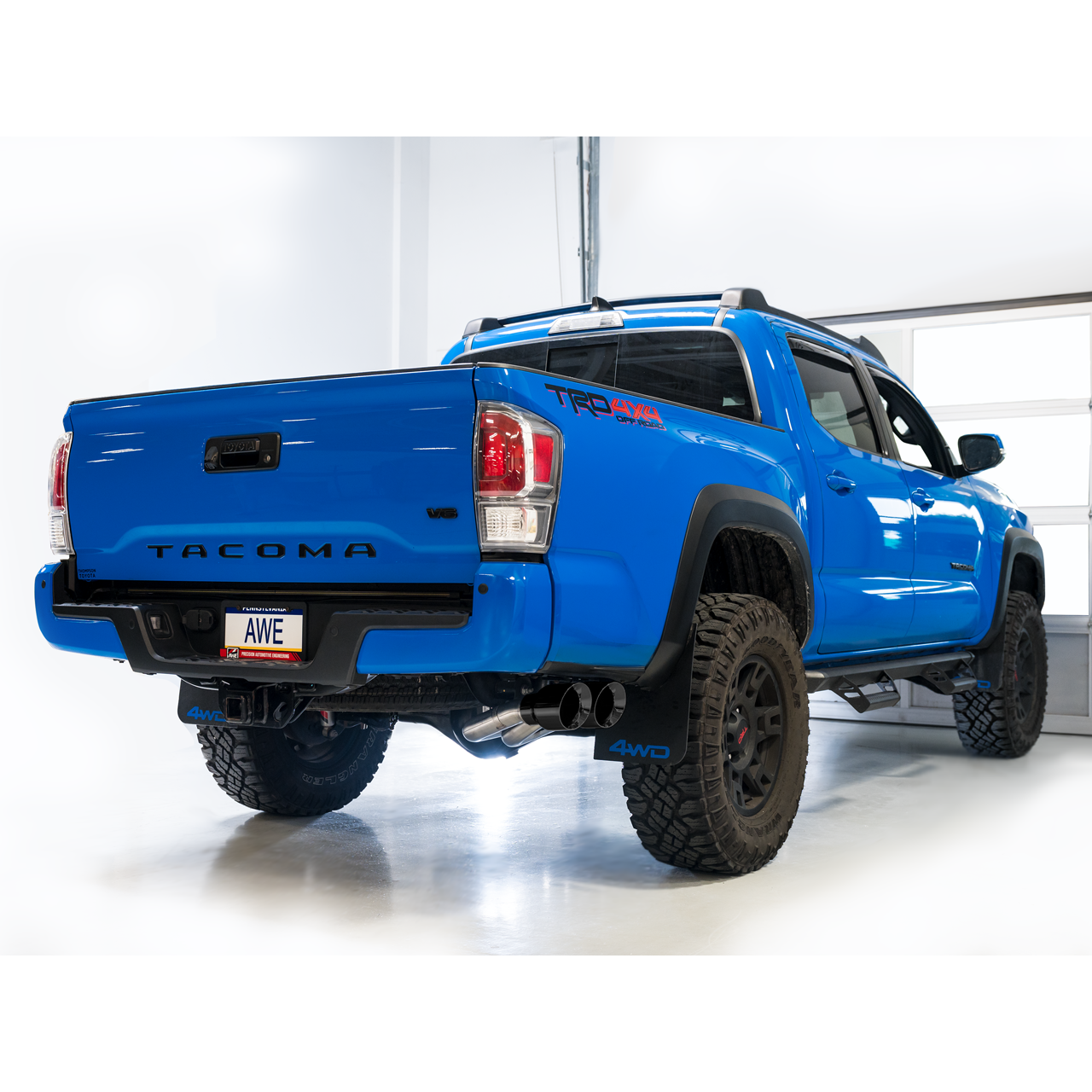 AWE Tuning 0FG Exhaust for 2016-2022 Toyota Tacoma - Bashguard Only