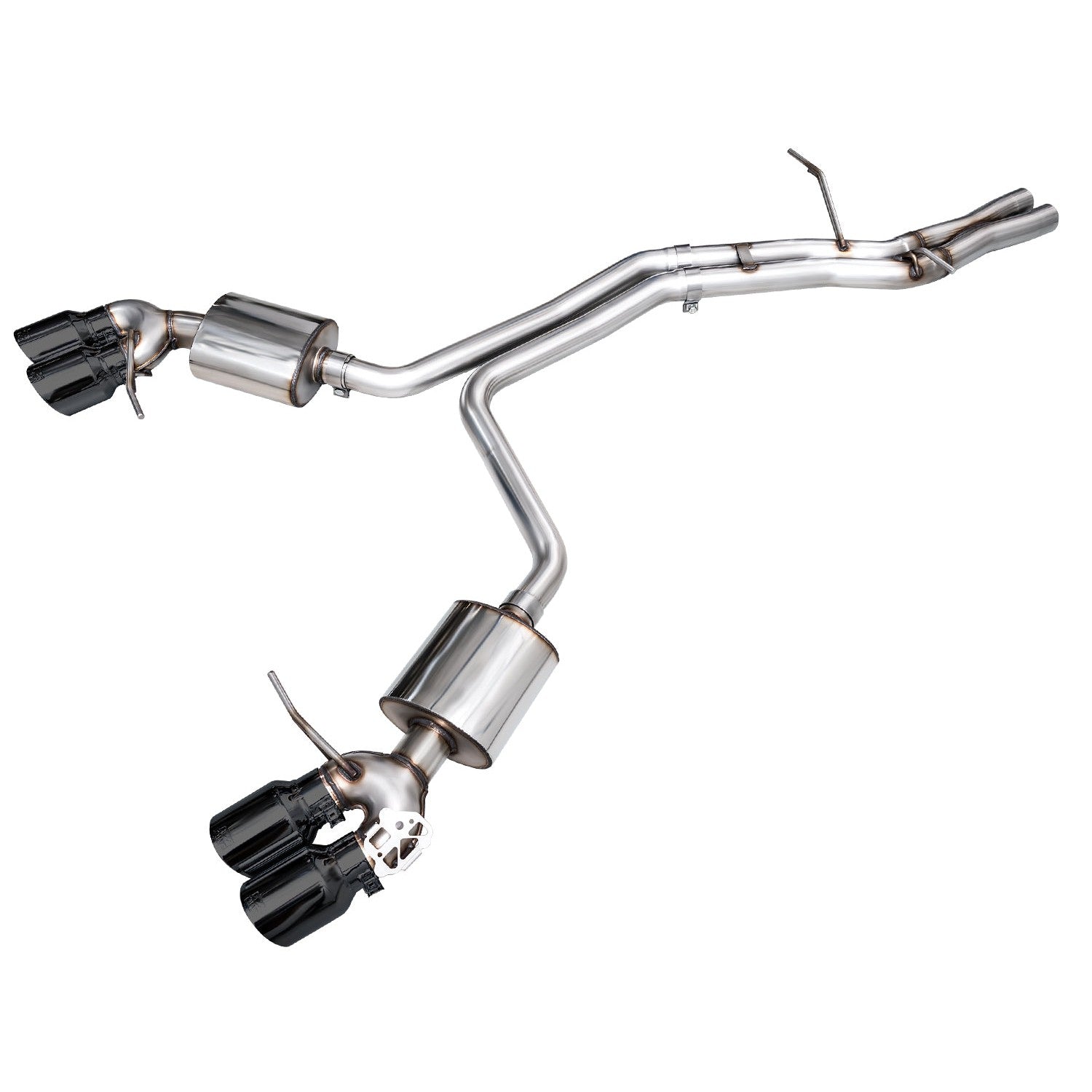 AWE Tuning Touring Edition Catback Exhaust w/ Diamond Black Tips - 2019-2021 Porsche Macan S/GTS/Turbo