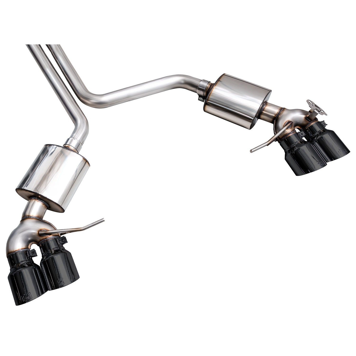 AWE Tuning Touring Edition Catback Exhaust w/ Diamond Black Tips - 2022+ Porsche Macan S