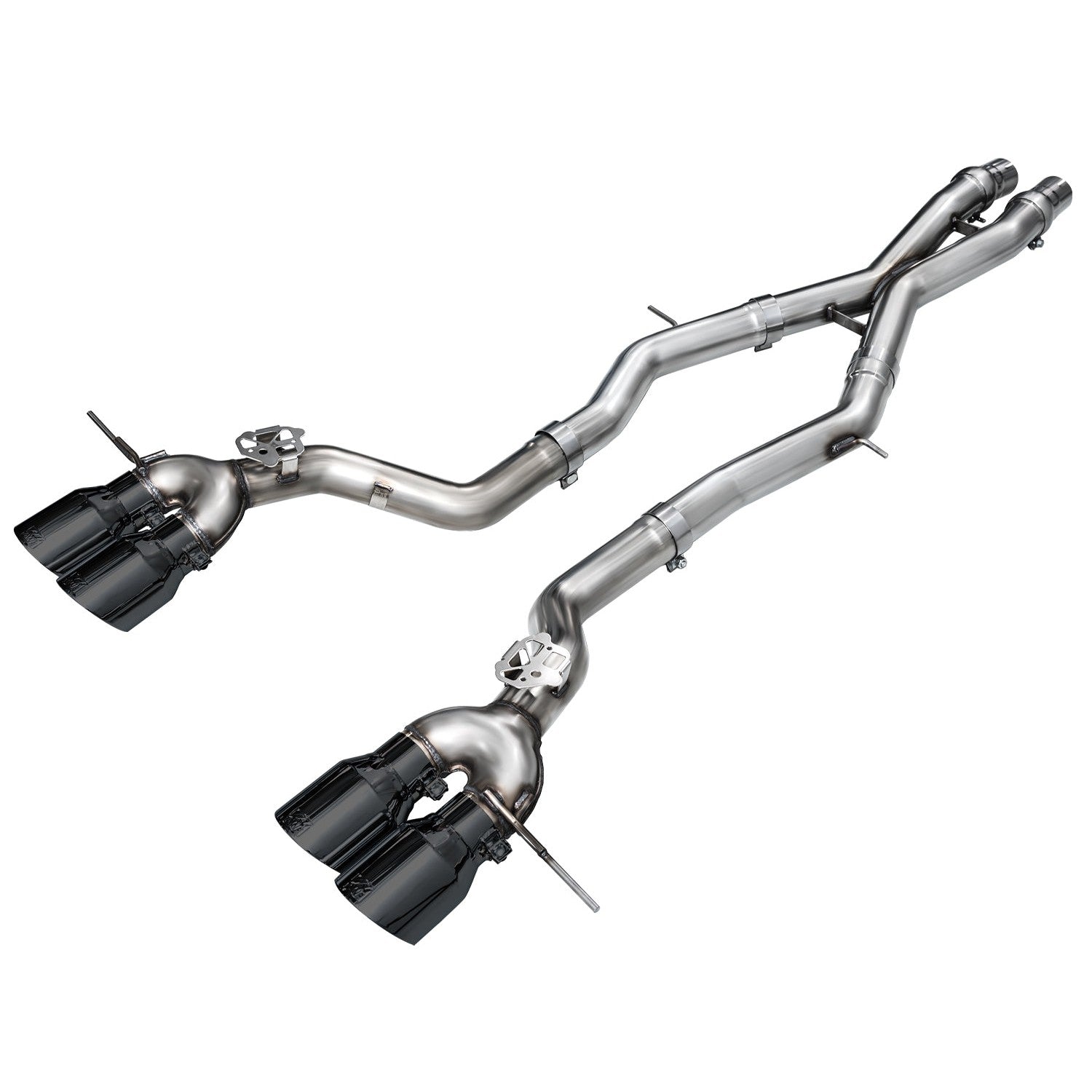 AWE Tuning Track Edition Exhaust - 2023-2024 BMW G87 M2 - Diamond Black Tips