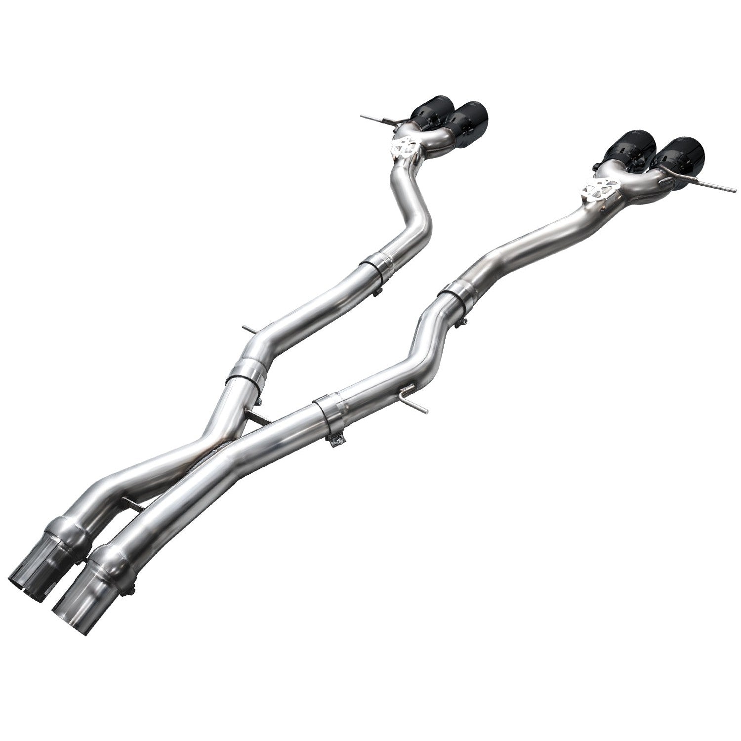 AWE Tuning Track Edition Exhaust - 2023-2024 BMW G87 M2 - Diamond Black Tips