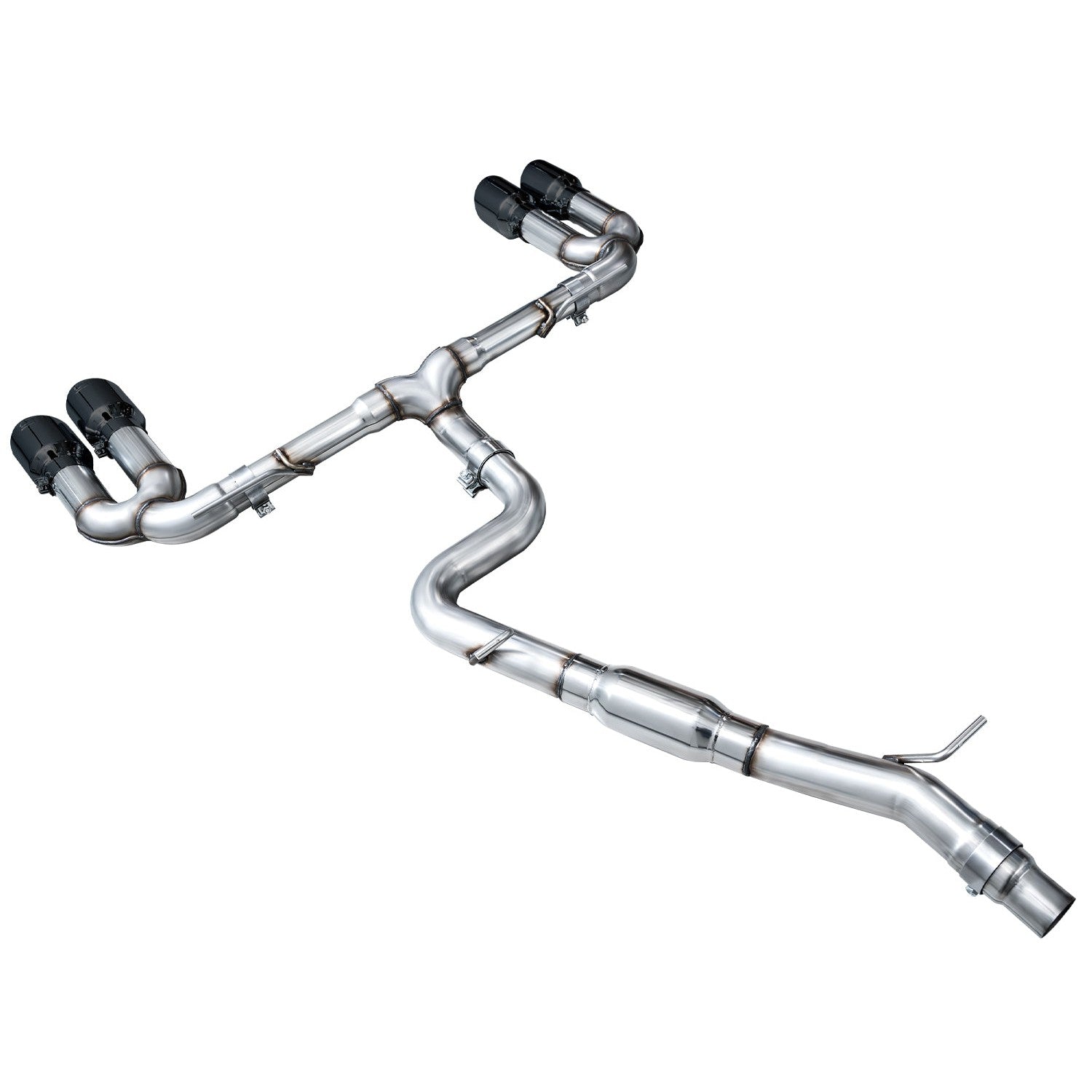 AWE Tuning Track Edition Exhaust for 2022-2024 Audi 8Y S3 - Diamond Black Tips