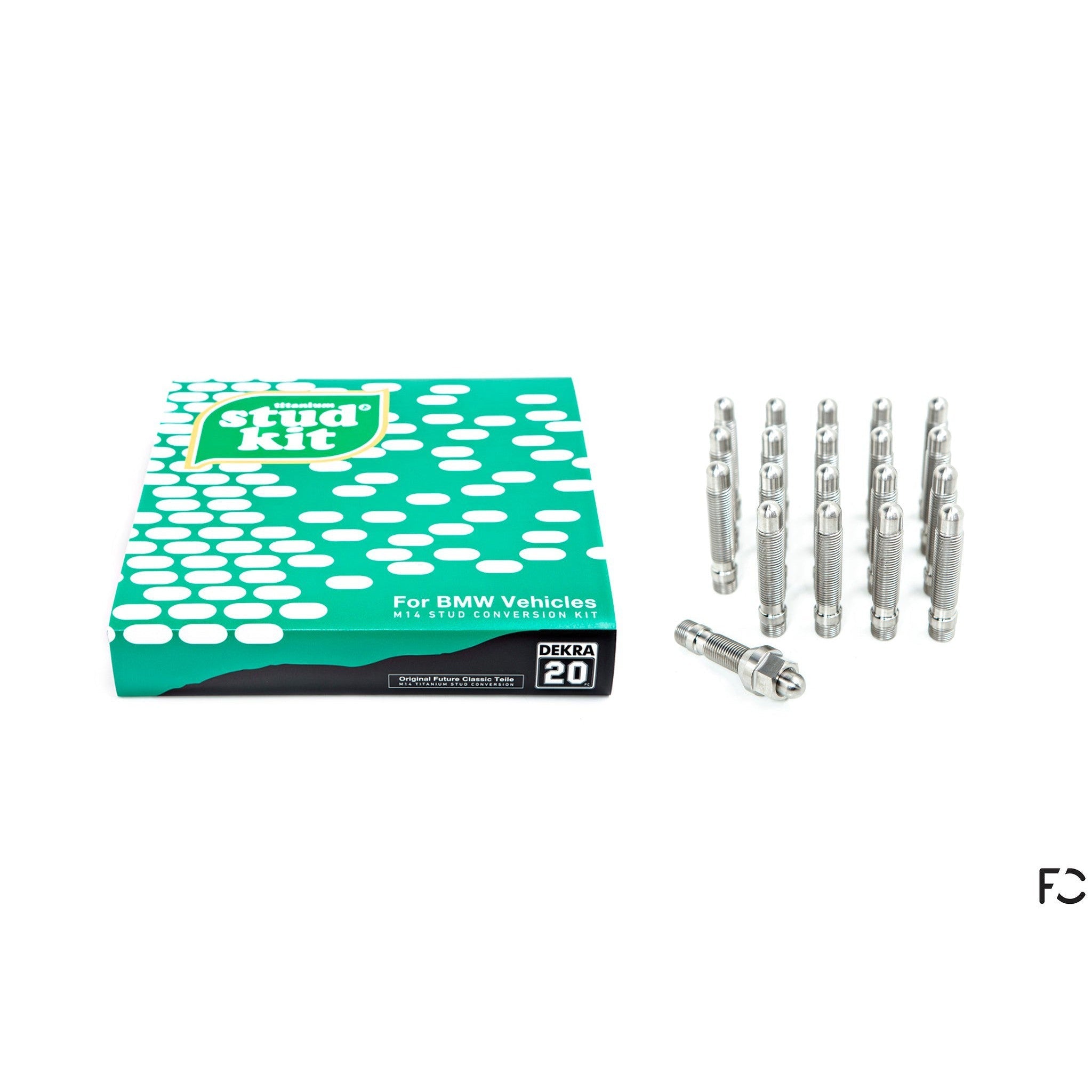 Future Classic M14 Titanium Stud Conversion Kit - 80MM - A90 Supra