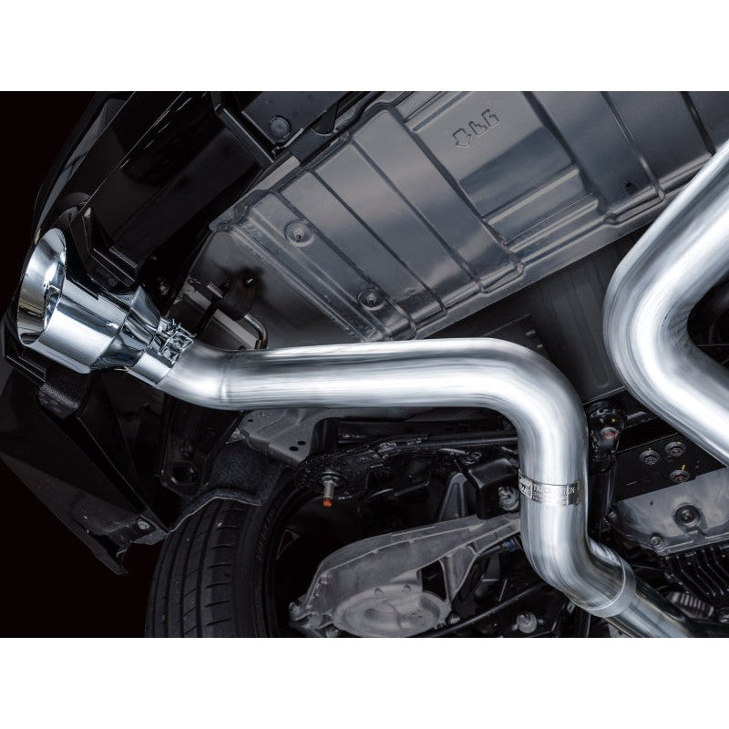 AWE Tuning Track Edition Catback Exhaust System w/ Chrome Silver Tips - 2023+ Nissan Z