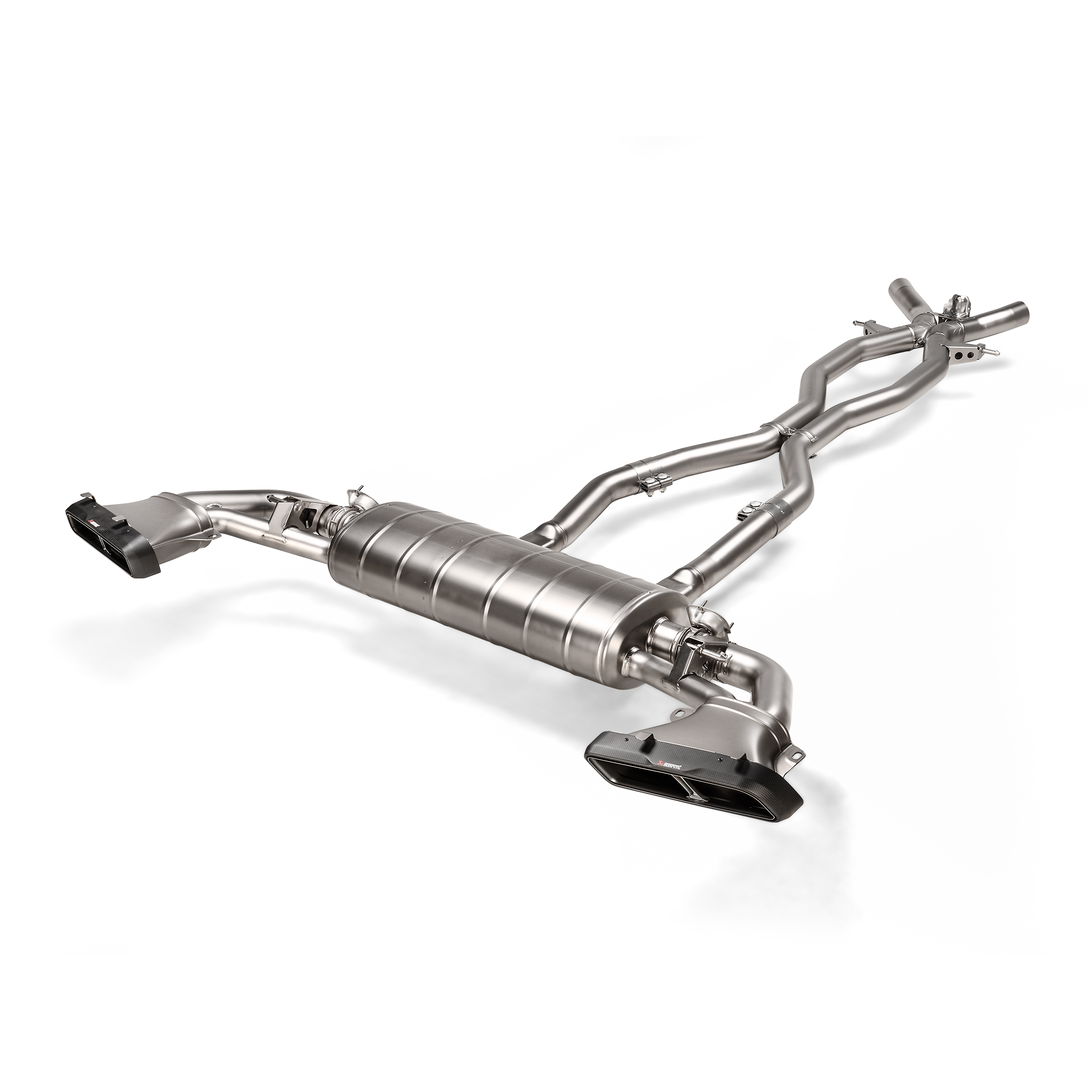 Akrapovič Evolution Line Catback Exhaust (Titanium) - 2020+ Mercedes-Benz GLE63/GLE63S AMG - T1 Motorsports