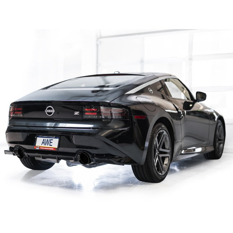 AWE Tuning Touring Edition Catback Exhaust System w/ Diamond Black Tips - 2023+ Nissan Z