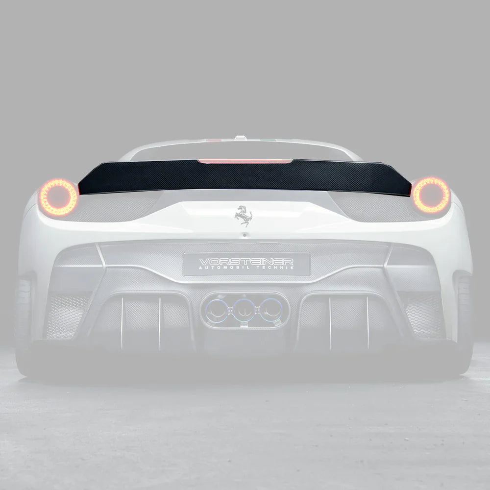 Vorsteiner VX Aero Carbon Fiber Decklid Spoiler - 2009-2015 Ferrari 458 Italia