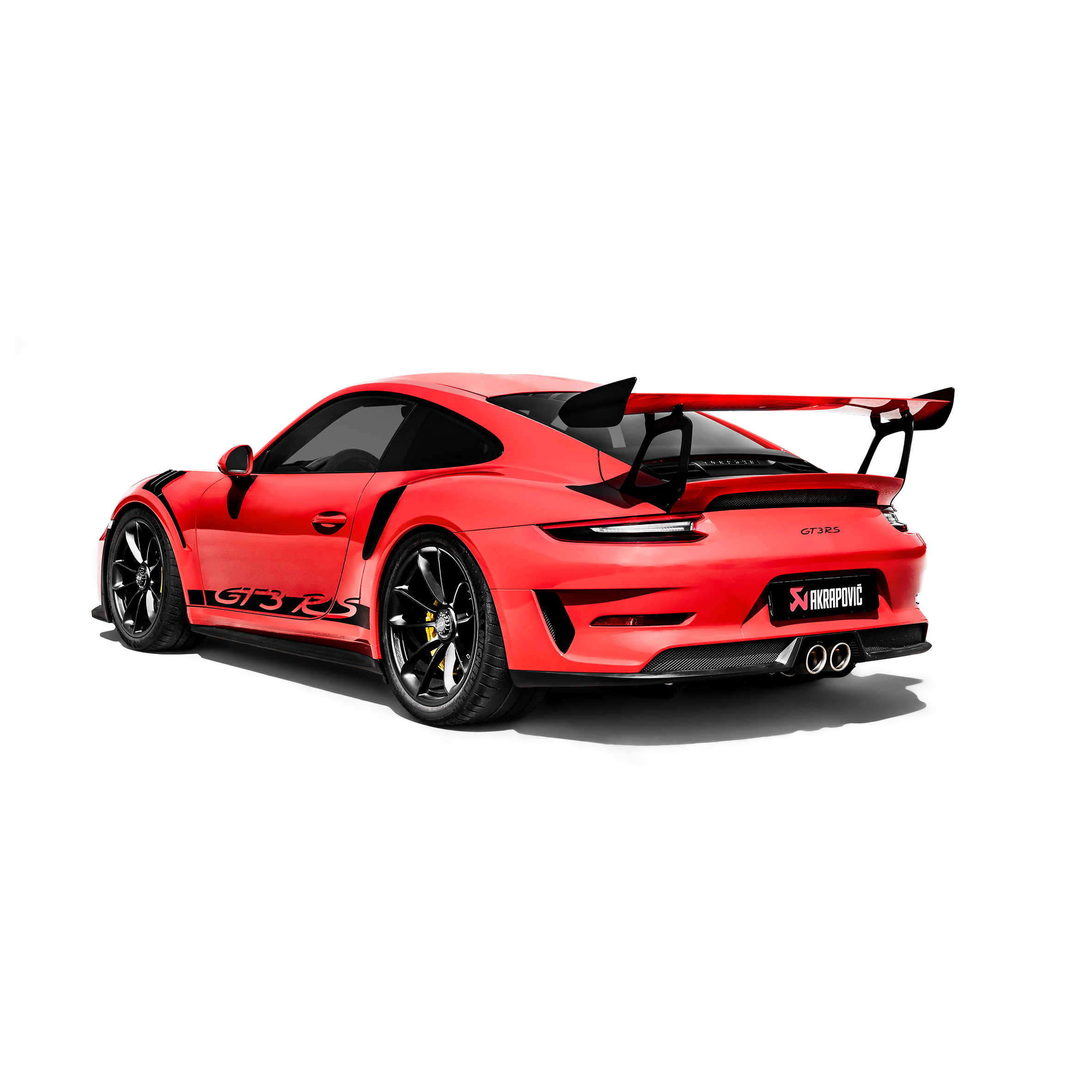 Akrapovič Slip-On Line (Titanium) w/Tips & Carbon Fiber Diffuser - 2018-2019 Porsche GT3 RS (991.2) - T1 Motorsports