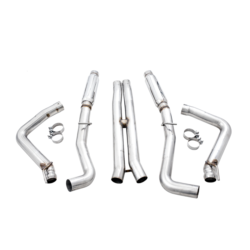 AWE Tuning Track Edition Exhaust (Use Stock Tips) - 2015+ Dodge Challenger 6.4L/6.2L Supercharged