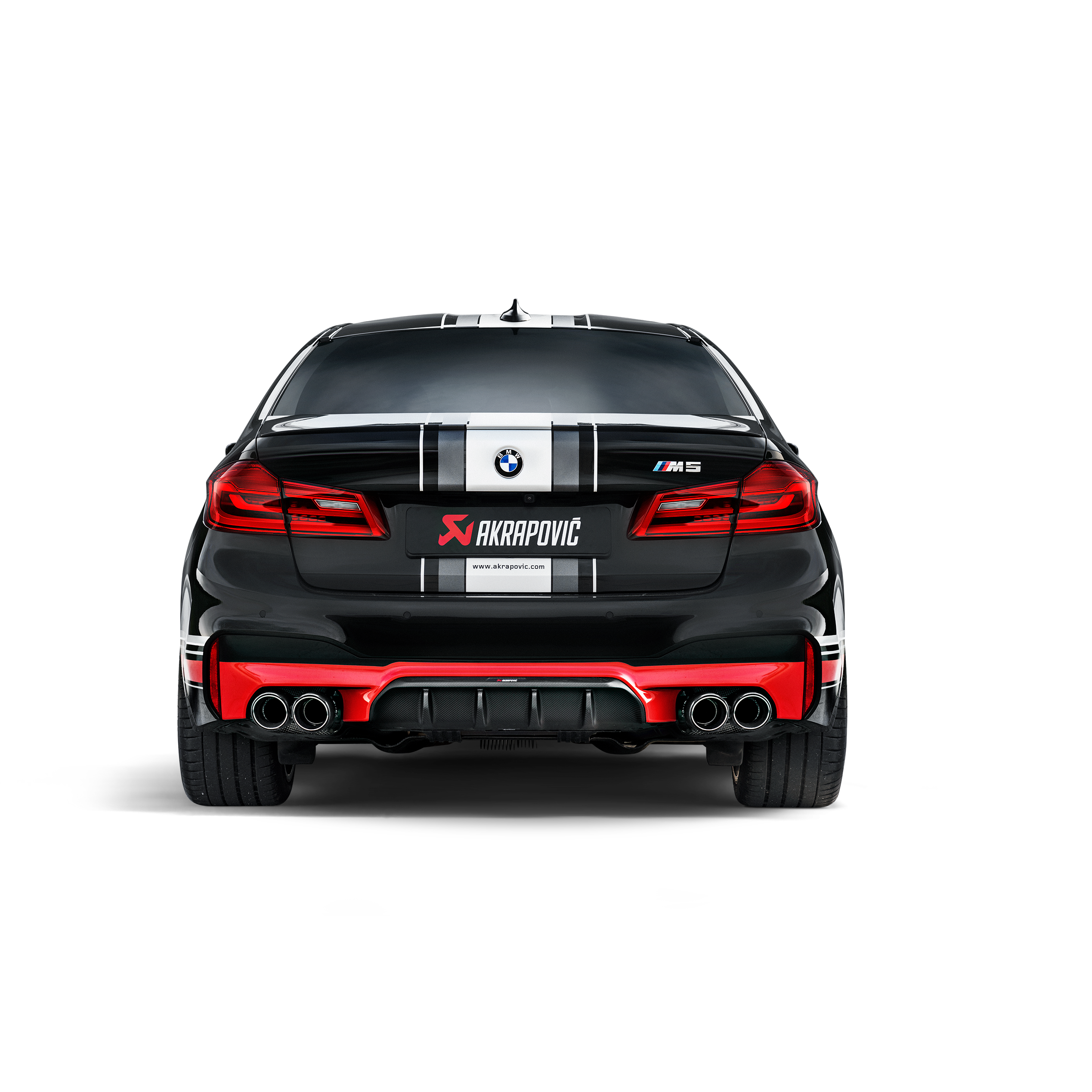 Akrapovič Evolution Line Catback Exhaust (Titanium) w/o Tips - 2018-2023 BMW M5 (F90) - T1 Motorsports