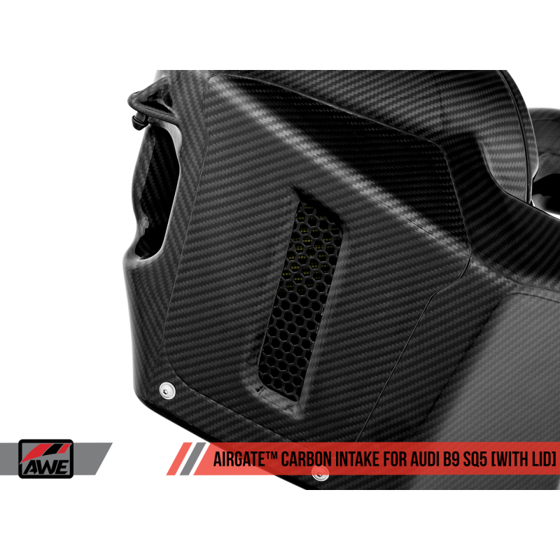 AWE Tuning Audi B9 SQ5 3.0T AirGate Carbon Fiber Intake w/ Lid