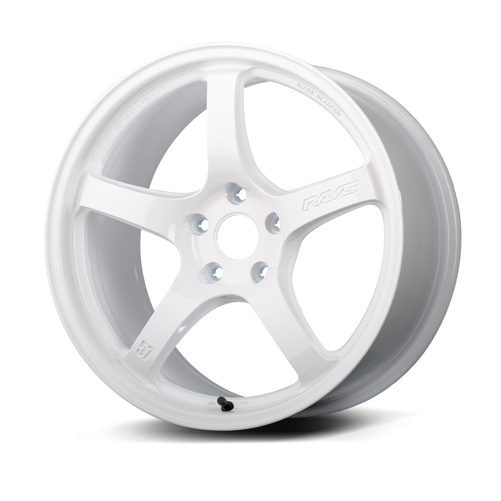 RAYS gramLIGHTS 57CR Limited White - 18"