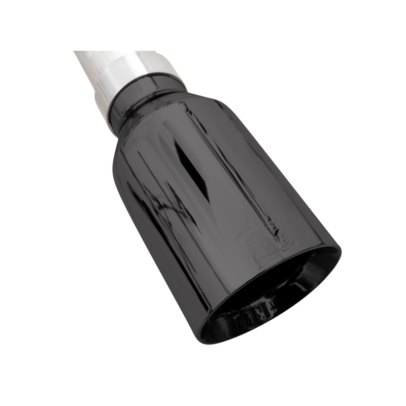 AWE Tuning 0FG Dual Split Rear Cat-Back Exhaust w/ 5in Diamond Black Tips - 21+ Ford F150