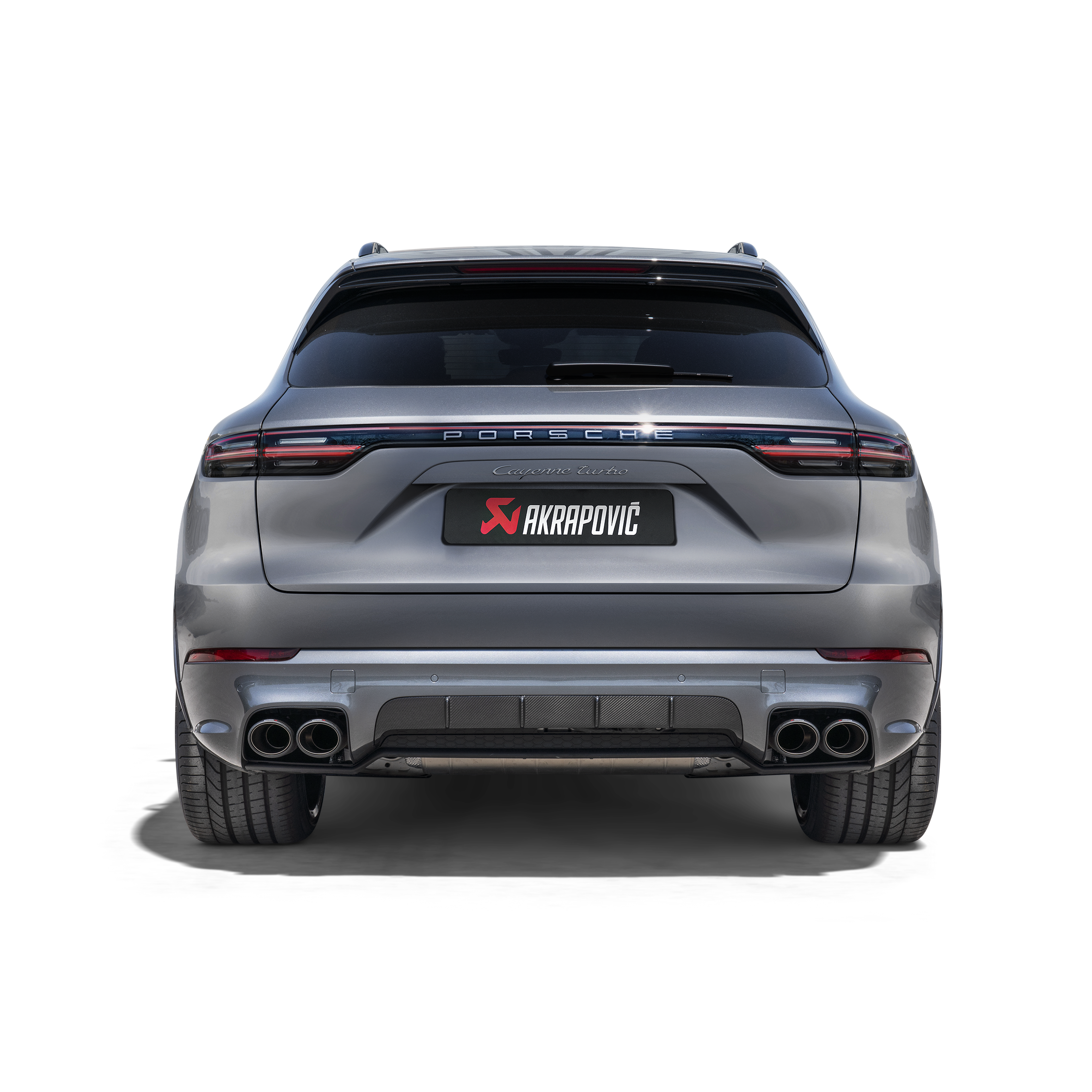 Akrapovič Evolution Line Catback Exhaust (Titanium) w/o Tips - 2019-2025 Porsche Cayenne Turbo/Coupe V8 (536) - T1 Motorsports