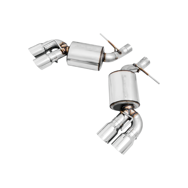 AWE Tuning Touring Edition Axle-back Exhaust w/Quad Chrome Silver Tips - 16-19 Chevrolet Camaro SS