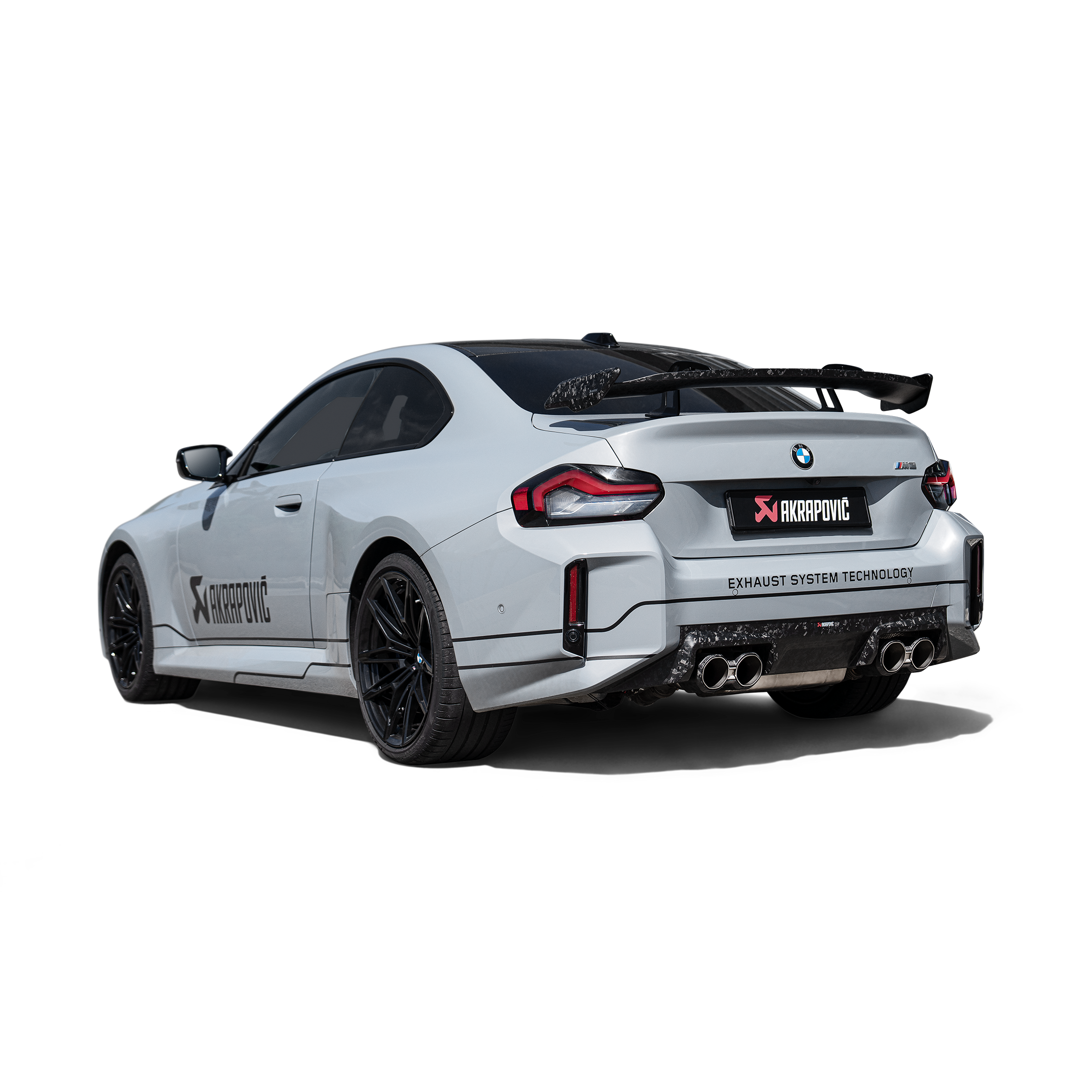 Akrapovič Chopped Carbon Rear Wing - 2023+ BMW M2 Coupe (G87) - T1 Motorsports