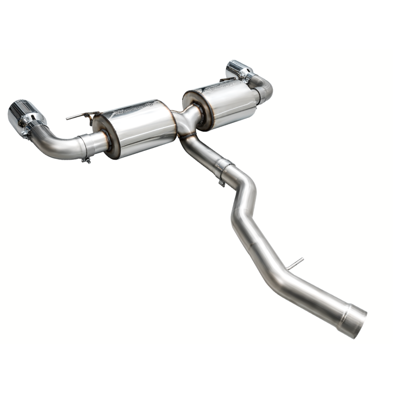AWE Tuning Touring Axle Back Exhaust w/ Chrome Silver Tips - 19-23 BMW 330i / 21-23 BMW 430i Base G2X