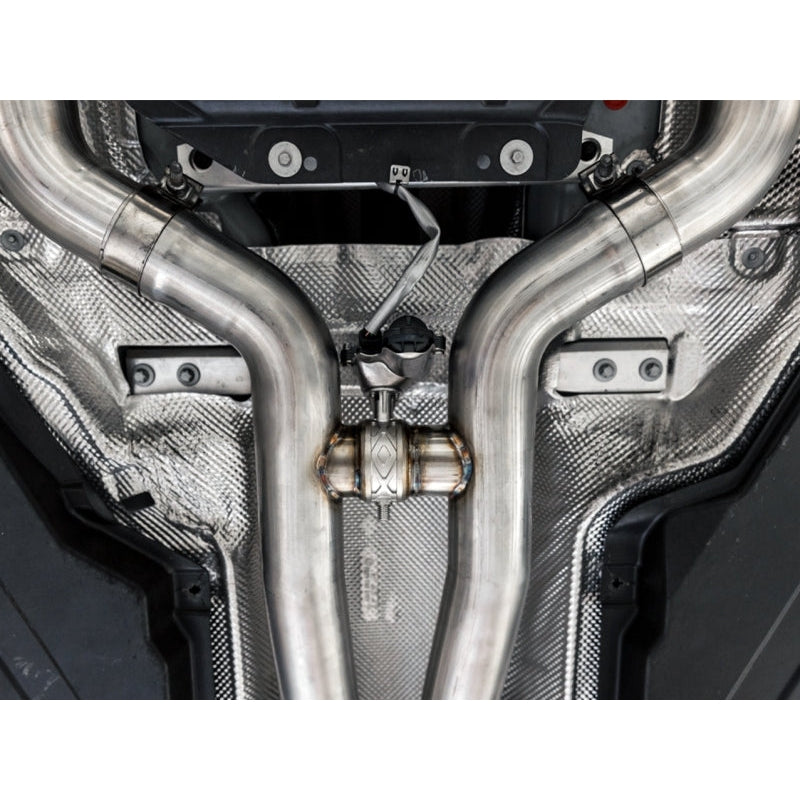 AWE Tuning 2019+ Mercedes-Benz C63 AMG Sedan (W205) SwitchPath Cat-Back Exhaust - No Tips