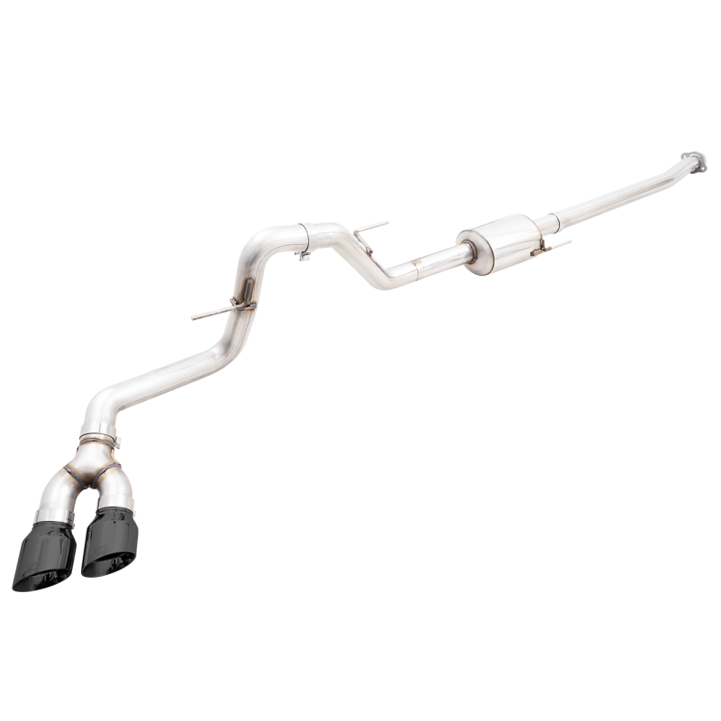 AWE Tuning 0FG Dual Side Exit Cat-Back Exhaust w/ 4.5in Diamond Black Tips - 21+ Ford F150