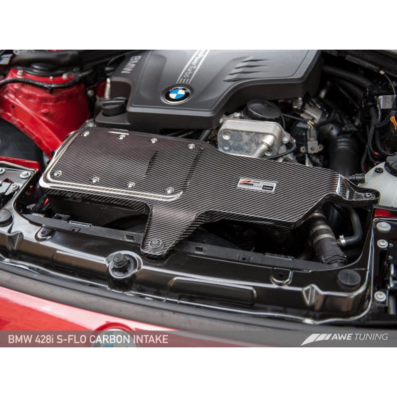 AWE Tuning S-FLO Carbon Intake - BMW F30 228i/320i/328i/428i