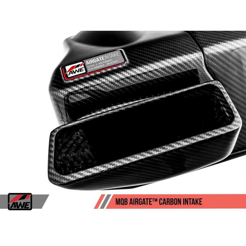 AWE Tuning Audi / Volkswagen MQB 1.8T/2.0T/Golf R Carbon Fiber AirGate Intake w/ Lid