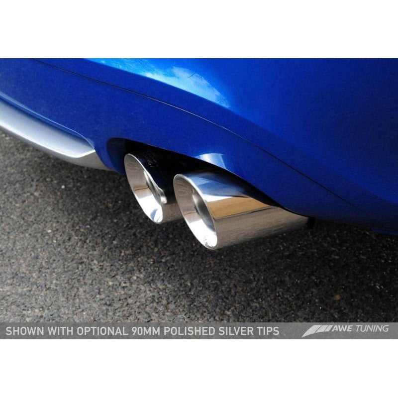 AWE Tuning Audi B8.5 S5 3.0T Touring Edition Exhaust System - Polished Silver Tips (90mm)