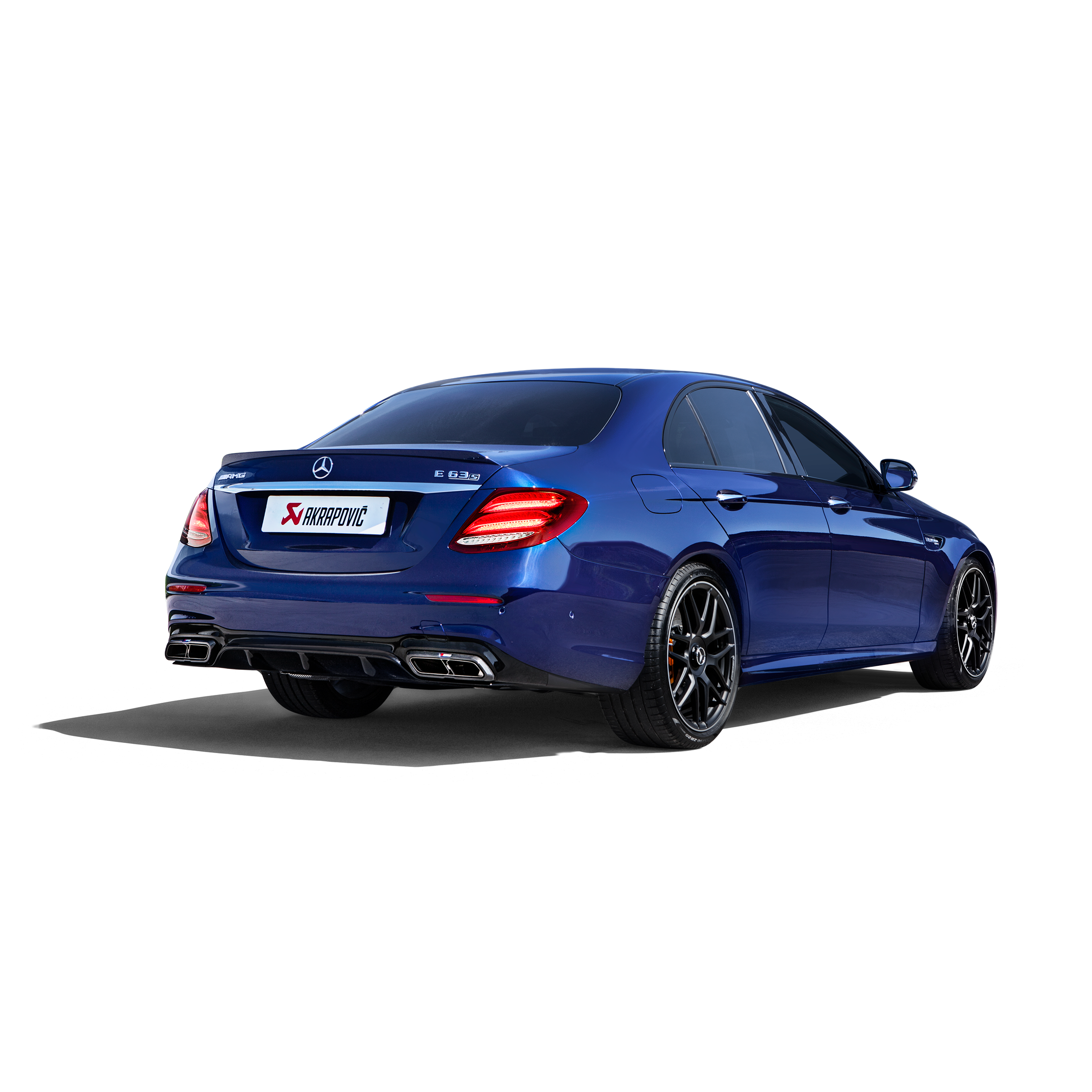Akrapovič Evolution Line Catback Exhaust (Titanium) w/o Tips - 2018-2020 Mercedes Benz E63S AMG (W213) - T1 Motorsports