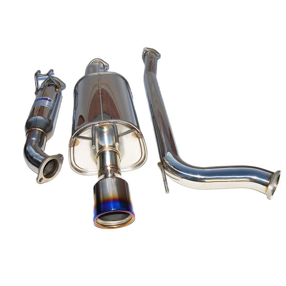 Invidia Q300 Titanium tip Cat-back Exhaust - 06-11 Honda Civic Si Sedan