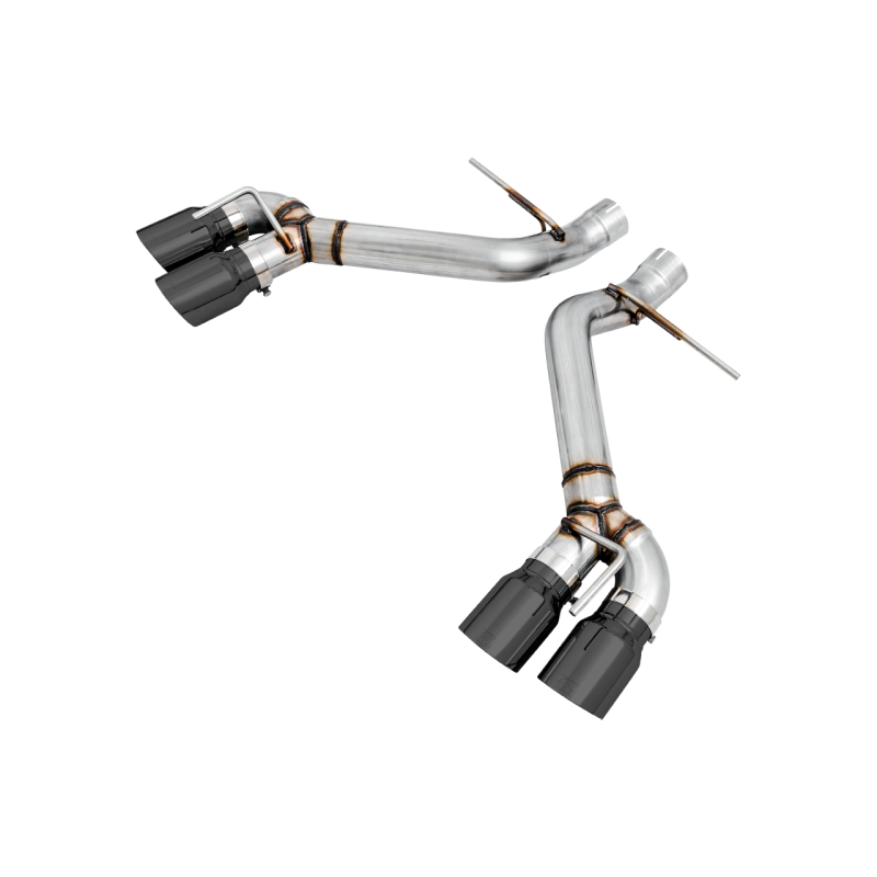 AWE Tuning Track Edition Axle-back Exhaust w/Quad Diamond Black Tips - 16-19 Chevrolet Camaro SS