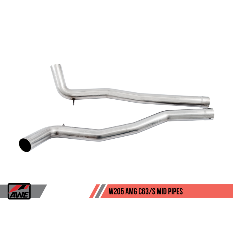 AWE Tuning Mercedes-Benz W205 AMG C63/S Coupe SwitchPath Exhaust System - for Non-DPE Cars