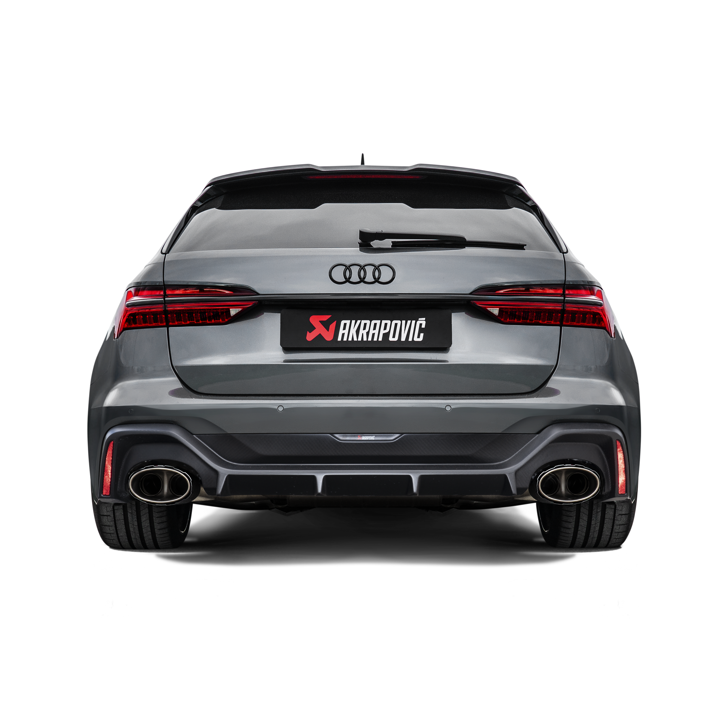 Akrapovič Evolution Line Catback Exhaust (Titanium) - 2020-2026 Audi RS6/RS7 (C8)