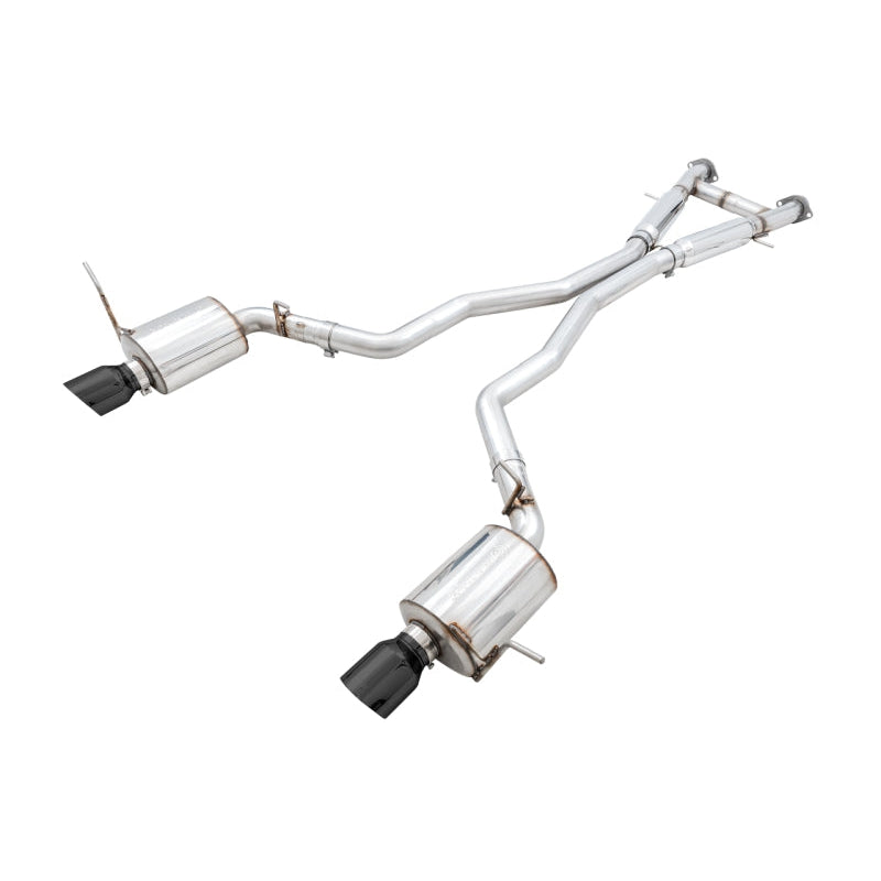 AWE Tuning 2020 Jeep Grand Cherokee SRT Touring Edition Exhaust - Diamond Black Tips - T1 Motorsports
