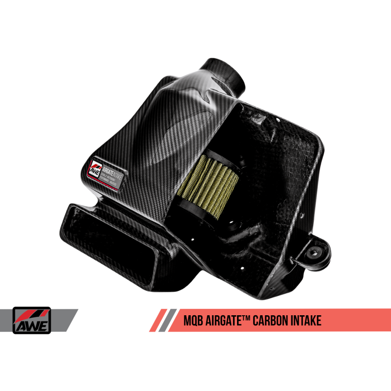 AWE Tuning Audi / Volkswagen MQB 1.8T/2.0T/Golf R Carbon Fiber AirGate Intake w/ Lid