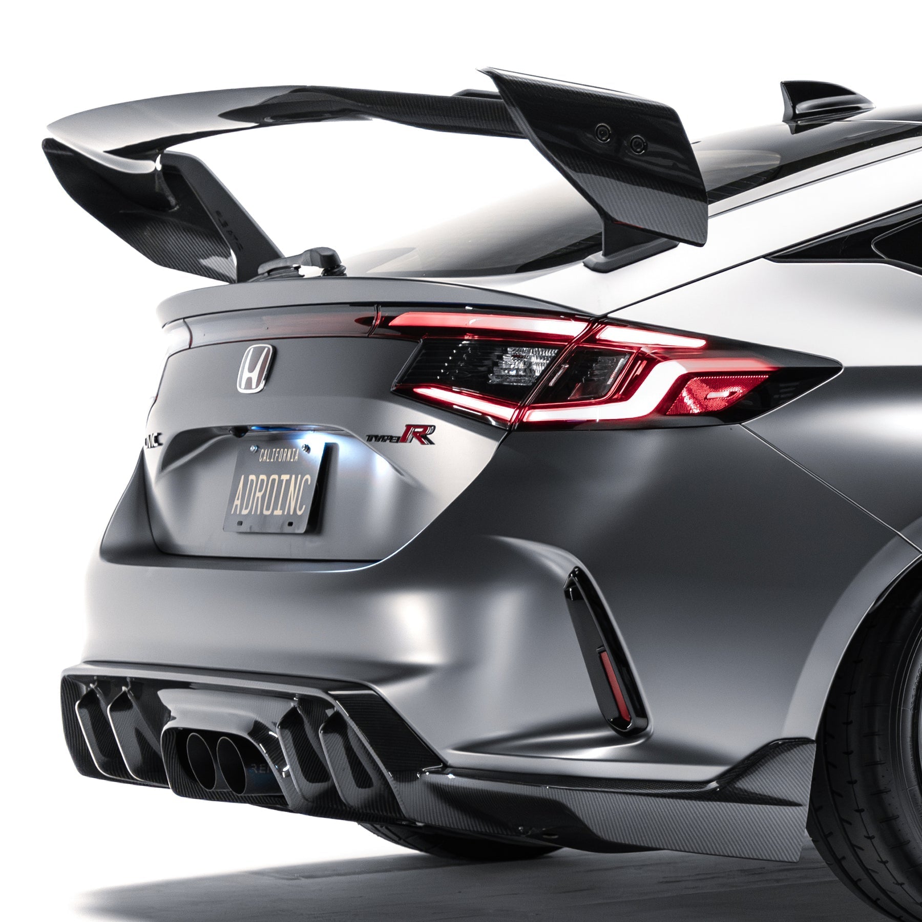 ADRO Honda Civic FL5 Type R AT-R4 Swan Neck Wing