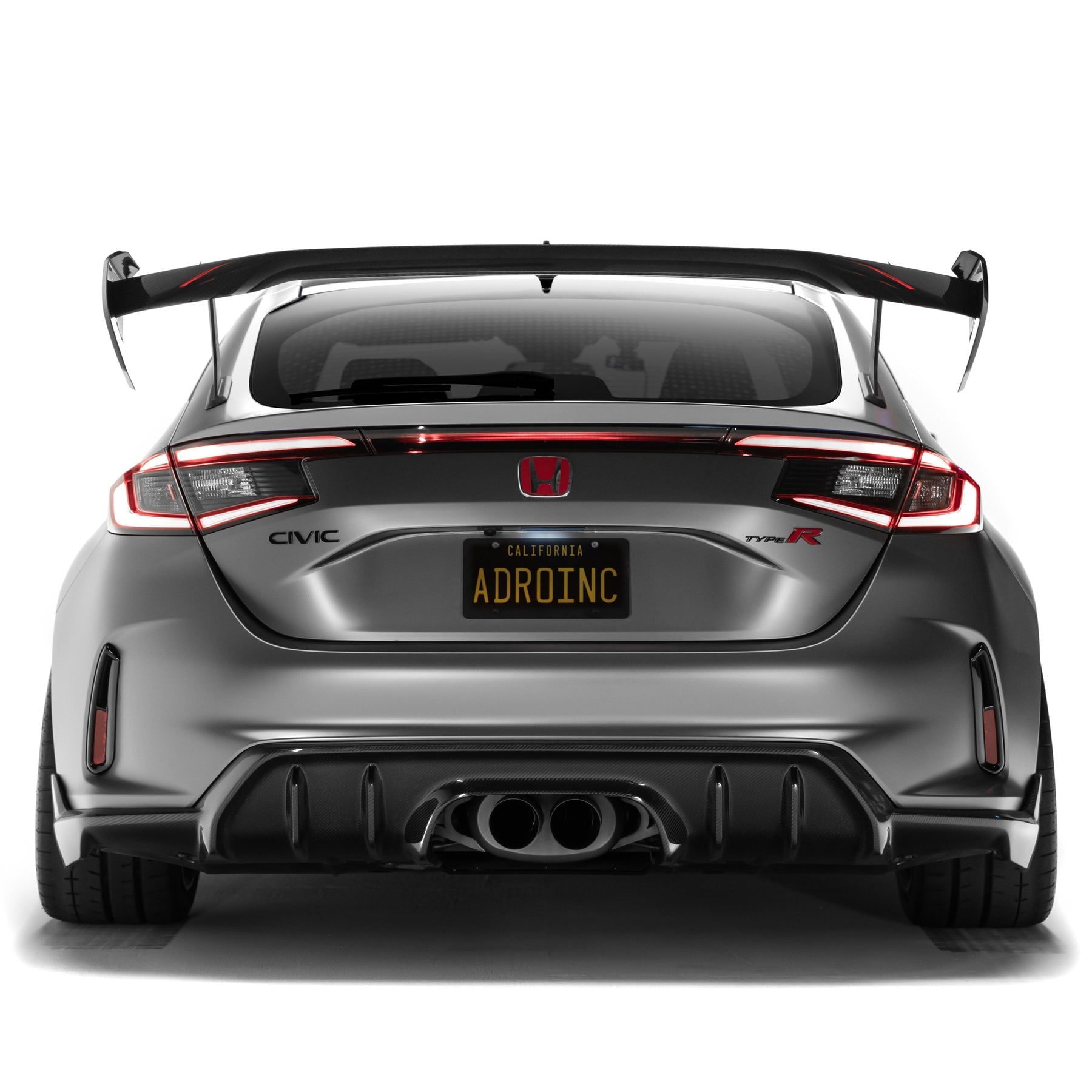 ADRO Honda Civic FL5 Type R AT-R4 Swan Neck Wing