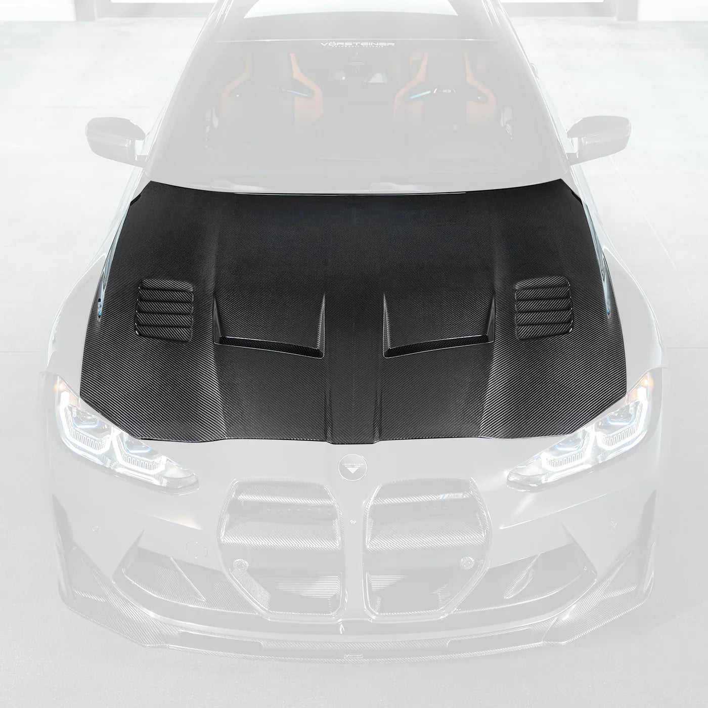 Vorsteiner Carbon Fiber V-Style Hood - 2021+ BMW G80 M3/G82 M4