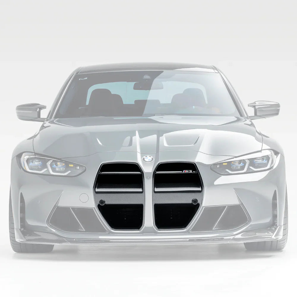 Vorsteiner Carbon Fiber Front Motorsport V-Style Grille - 2021+ BMW G80 M3/G82 M4