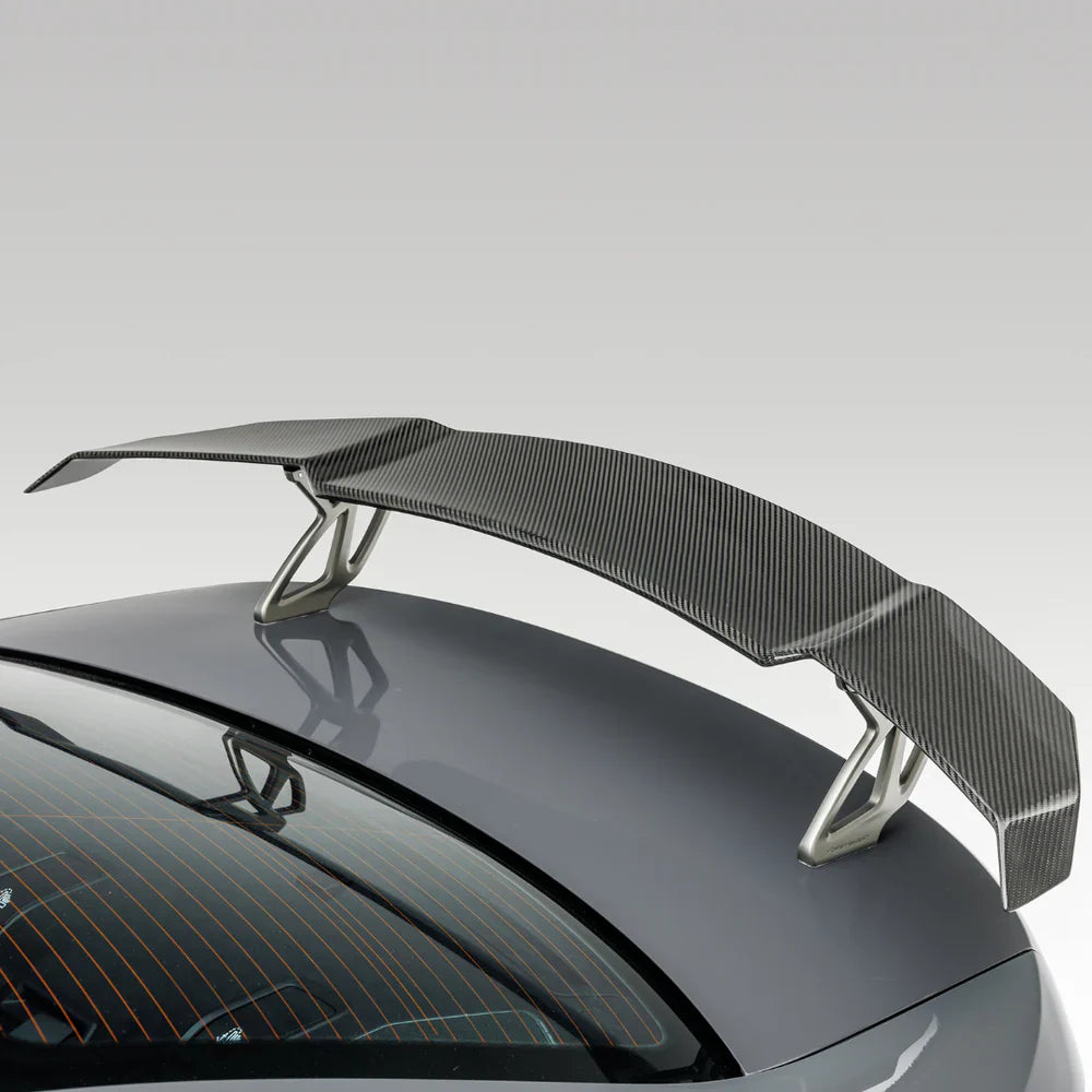Vorsteiner Carbon Fiber V-Style Wing Blade with Aluminum Uprights - 2021+ BMW G8X M2/M3/M4