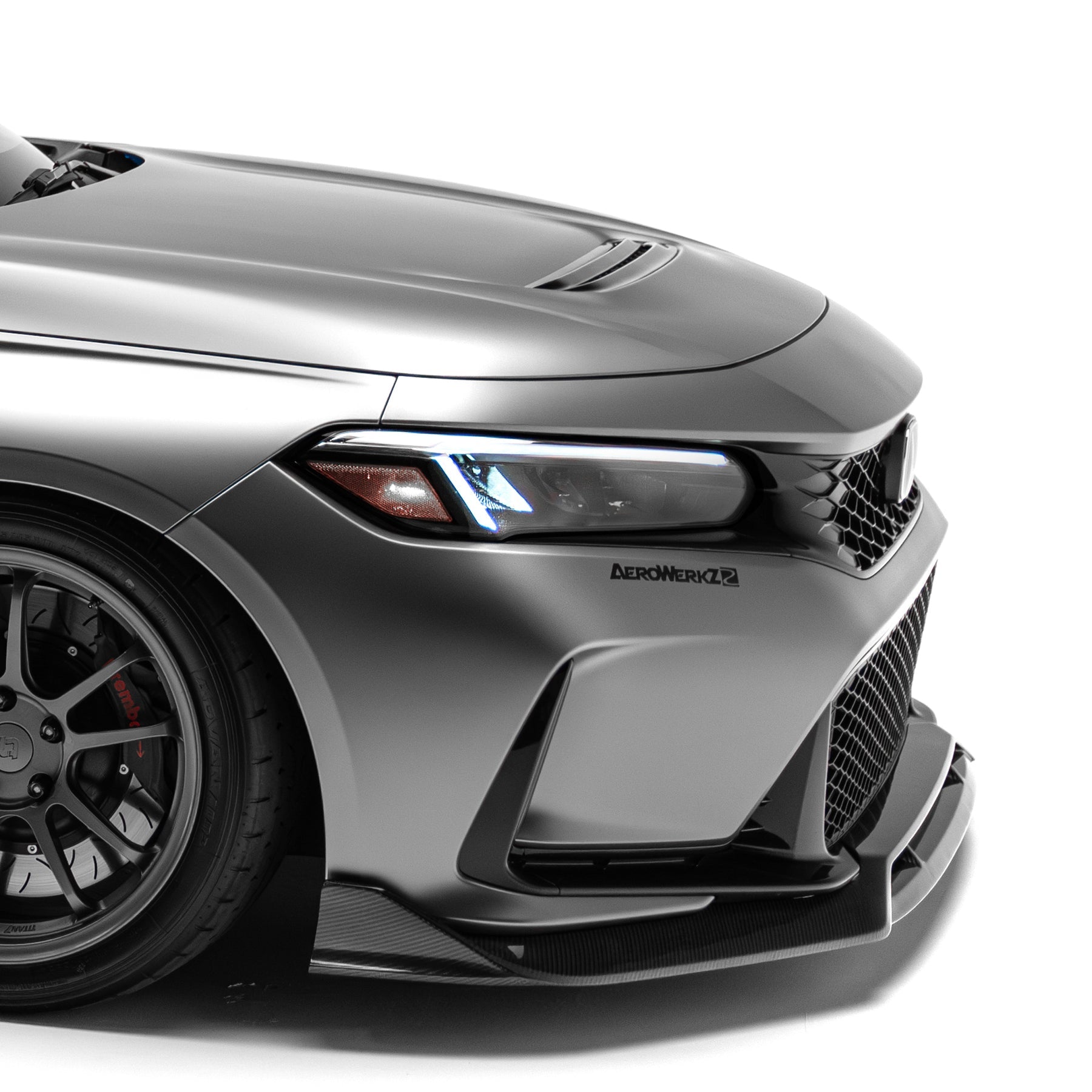 ADRO Honda Civic FL5 Type R Front Lip