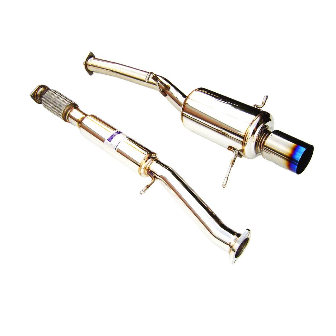 Invidia G200 Titanium Tip Cat-back Exhaust - 02+ Subaru WRX/STi