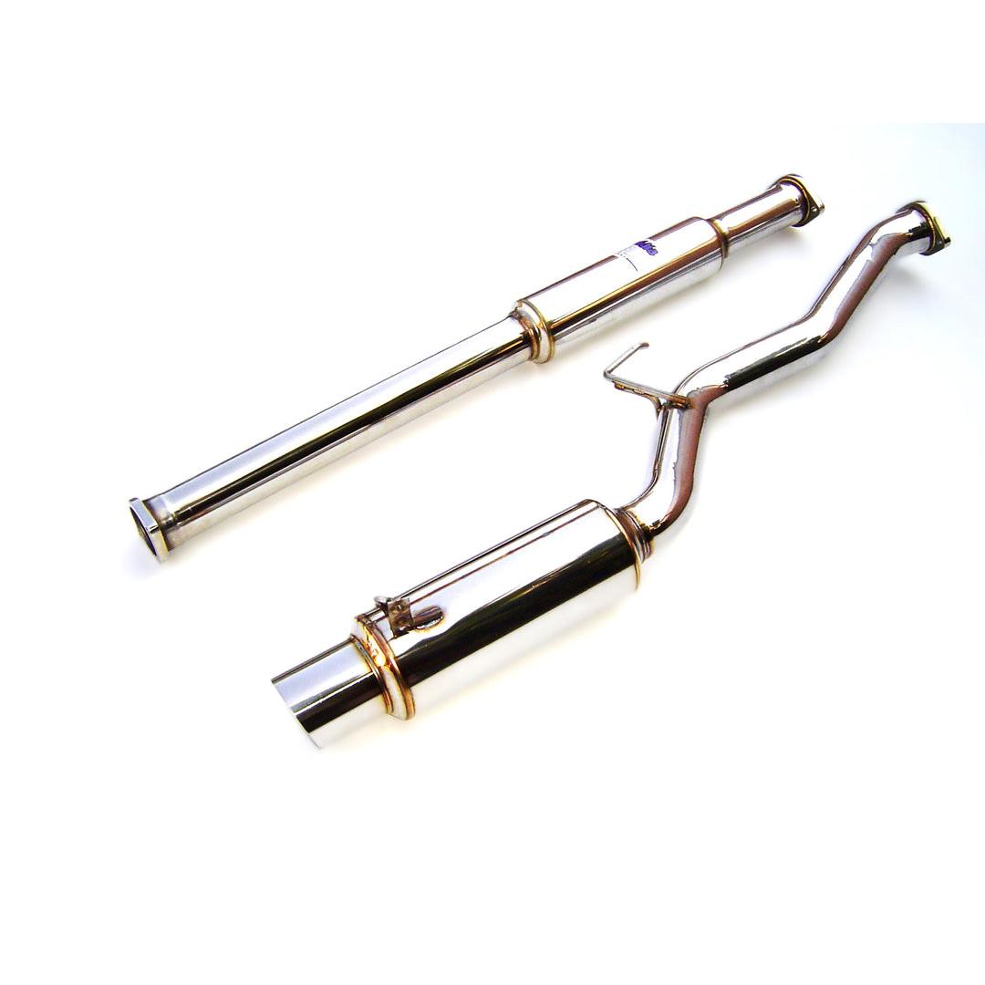 Invidia N1 Cat-Back Exhaust - 03-08 Mitsubishi EVO 8/9