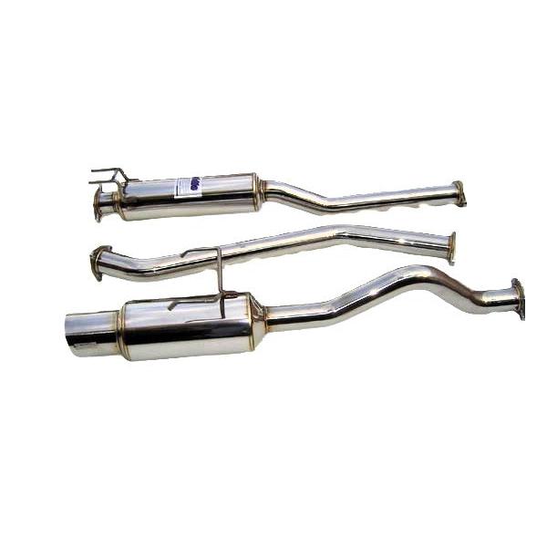 Invidia 60mm (101mm tip) Cat-back Exhaust - 01+ Honda Civic EX 2DR/4DR