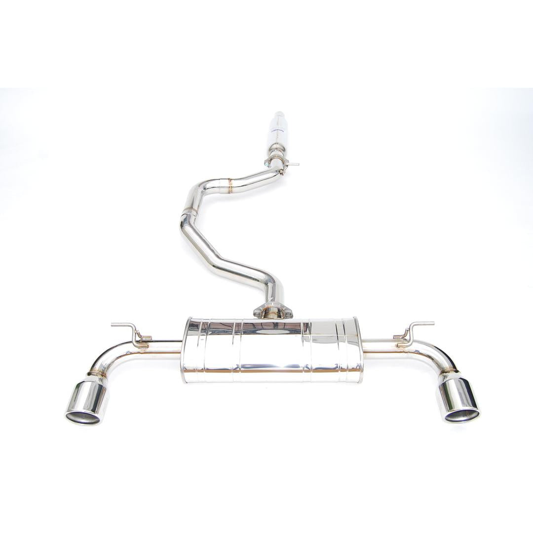 Invidia Q300 Rolled S.S.Tips Cat-back Exhaust - 13-21 VW Golf GTI MK7