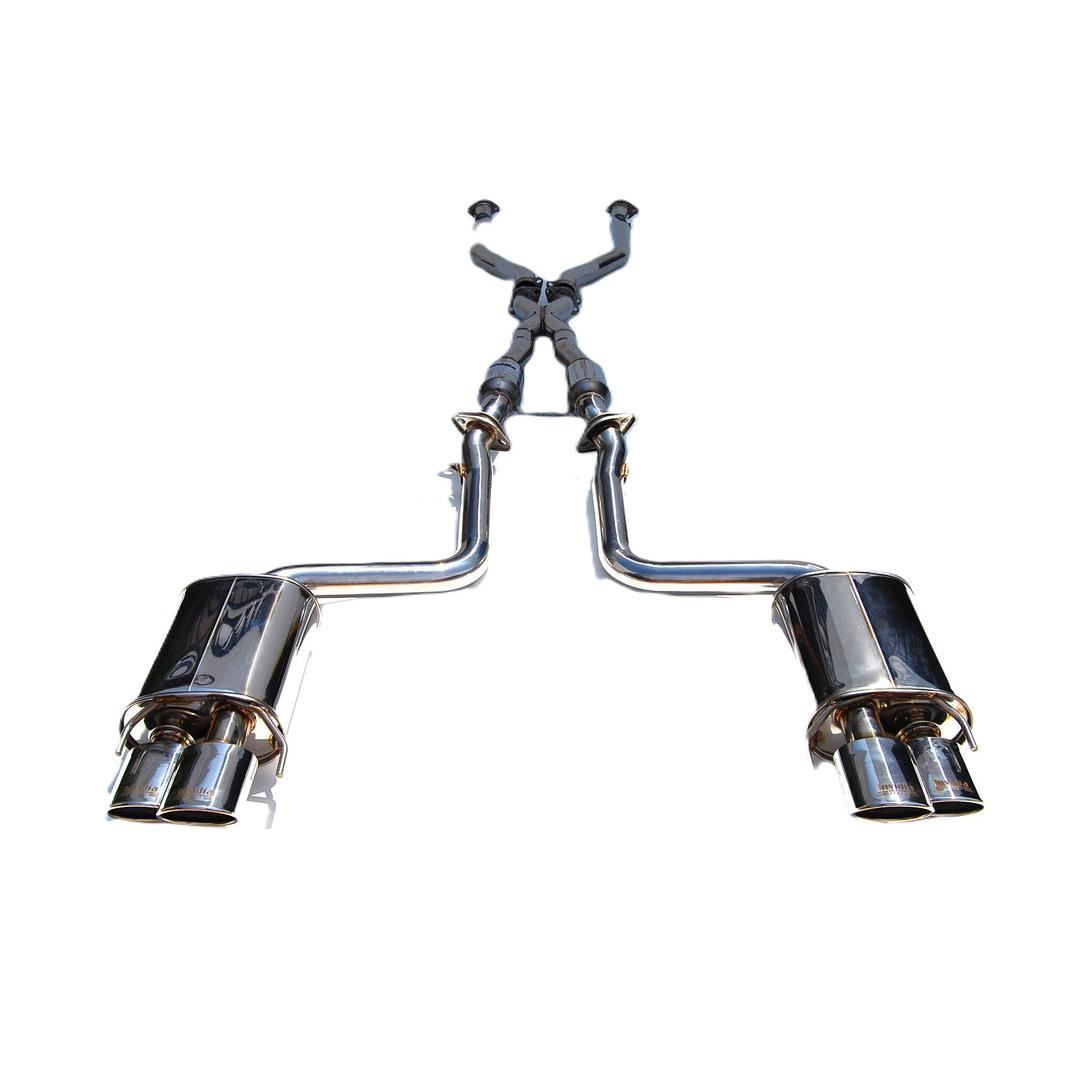 Invidia Q300 Quad S.S.Tips Cat-back Exhaust - 14-Up Lexus RC-F V8