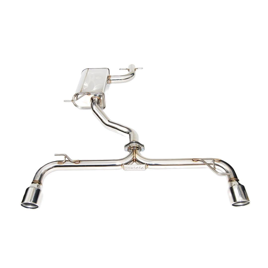Invidia Q300 Rolled S.S. Tips Cat-Back Exhaust - 09-13 VW Golf MK6 GTI